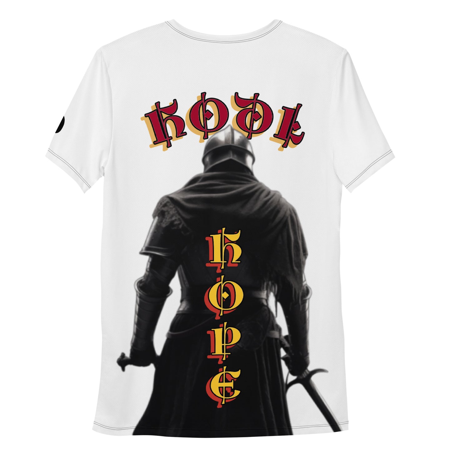 Hope Warrior Freedom White Athletic T