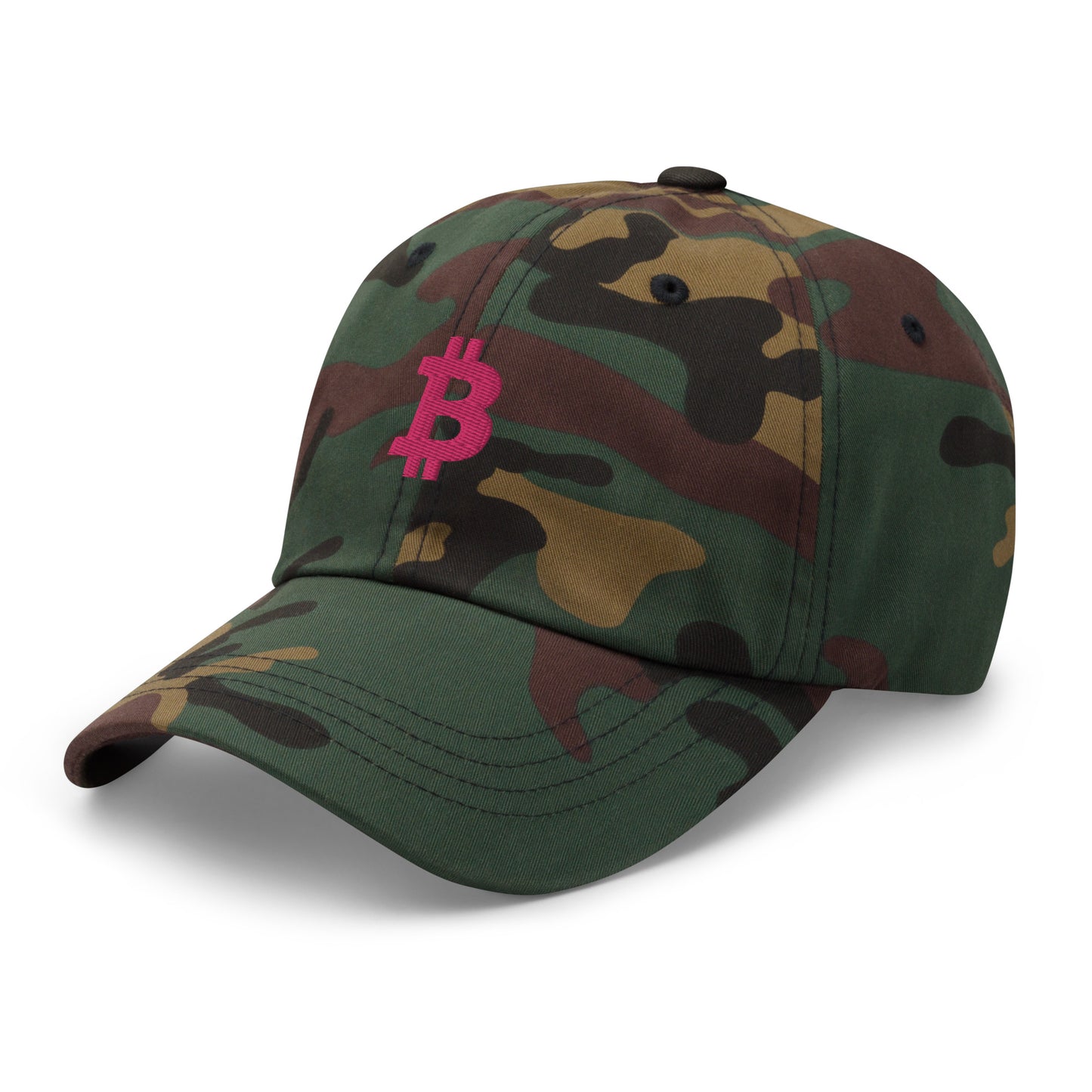 Simple Pink B Hat