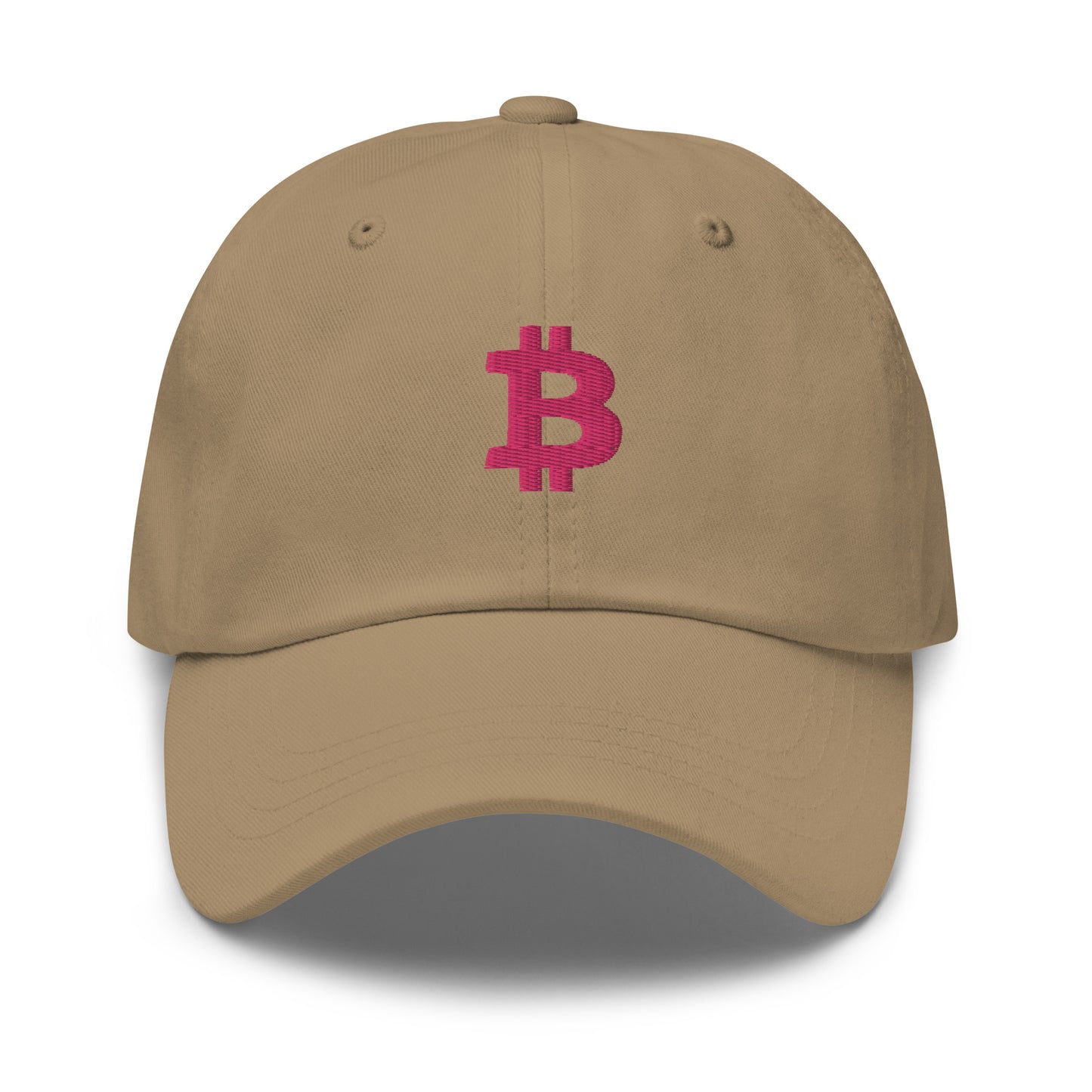 Simple Pink B Hat