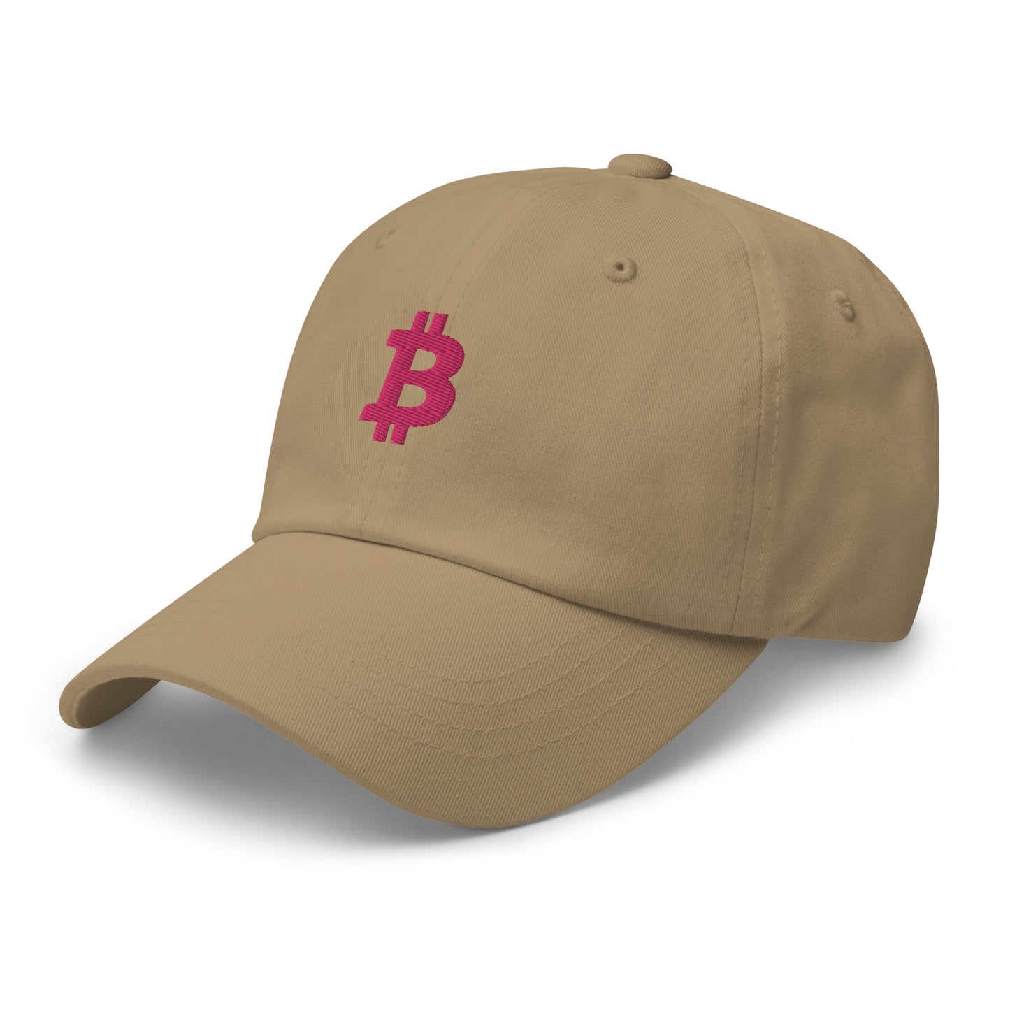 Simple Pink B Hat