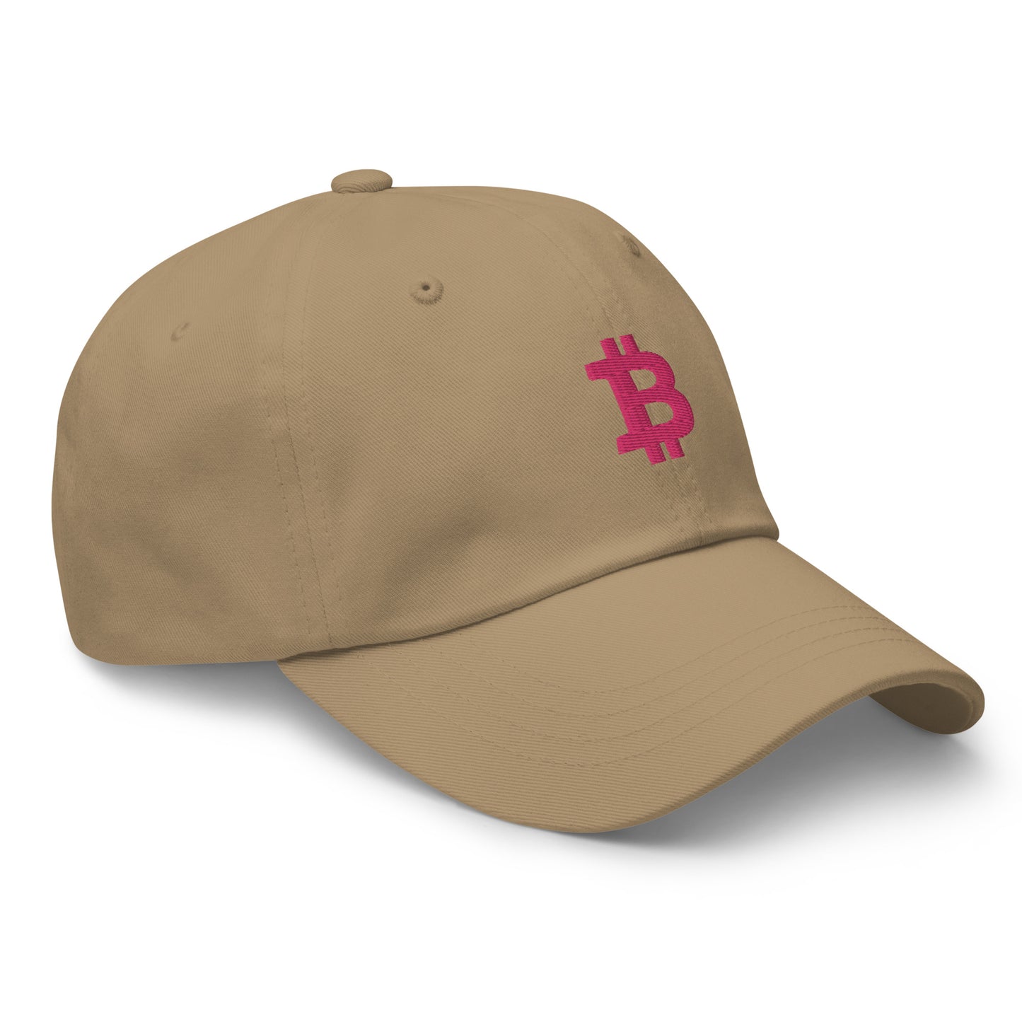 Simple Pink B Hat