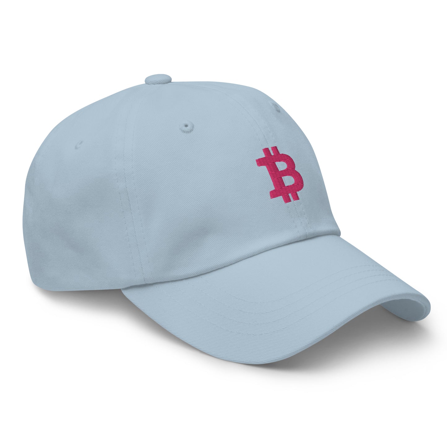 Simple Pink B Hat