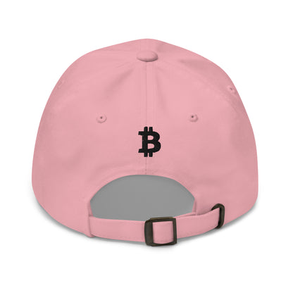 BitcoinDove Dark Front w/B Dad Hat