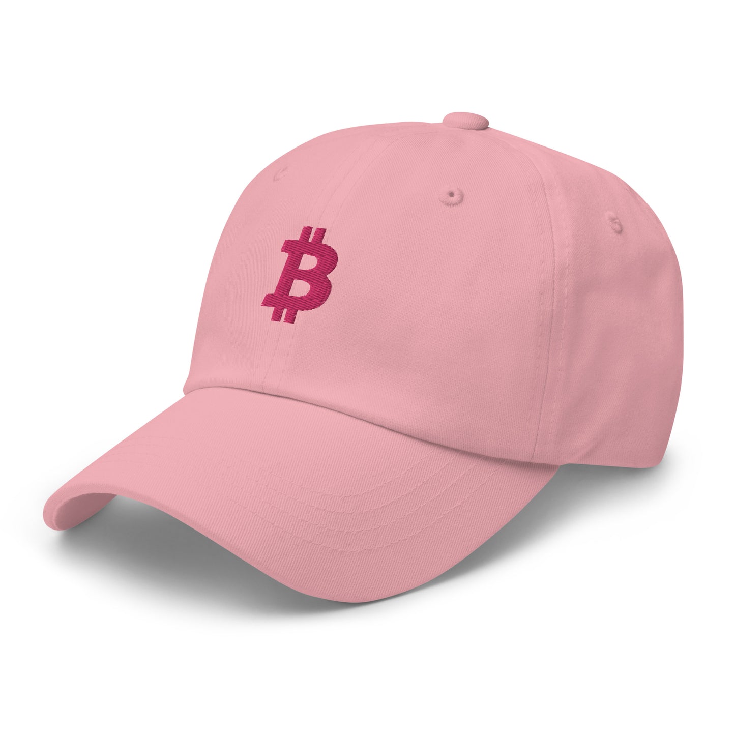 Simple Pink B Hat