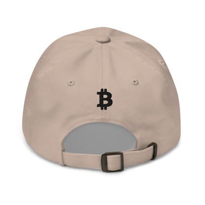 BitcoinDove Dark Front w/B Dad Hat