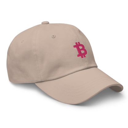 Simple Pink B Hat