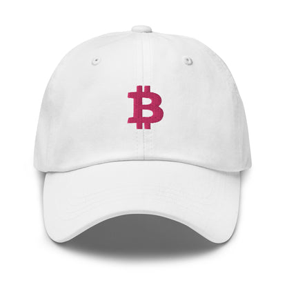 Simple Pink B Hat