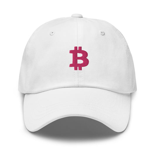 Simple Pink B Hat