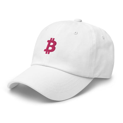 Simple Pink B Hat