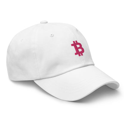 Simple Pink B Hat