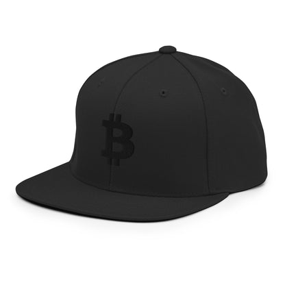 Stealth B Dark Snapback Hat