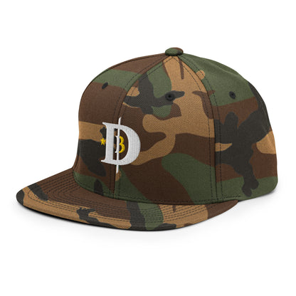 BitcoinDove Front w/B Snapback Hat