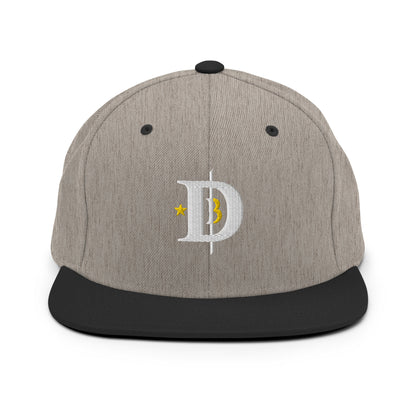 BitcoinDove Front w/B Snapback Hat