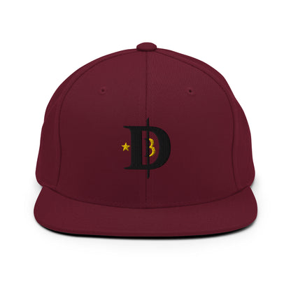 BitcoinDove Dark Front w/B Snapback Hat