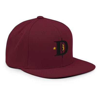 BitcoinDove Dark Front w/B Snapback Hat