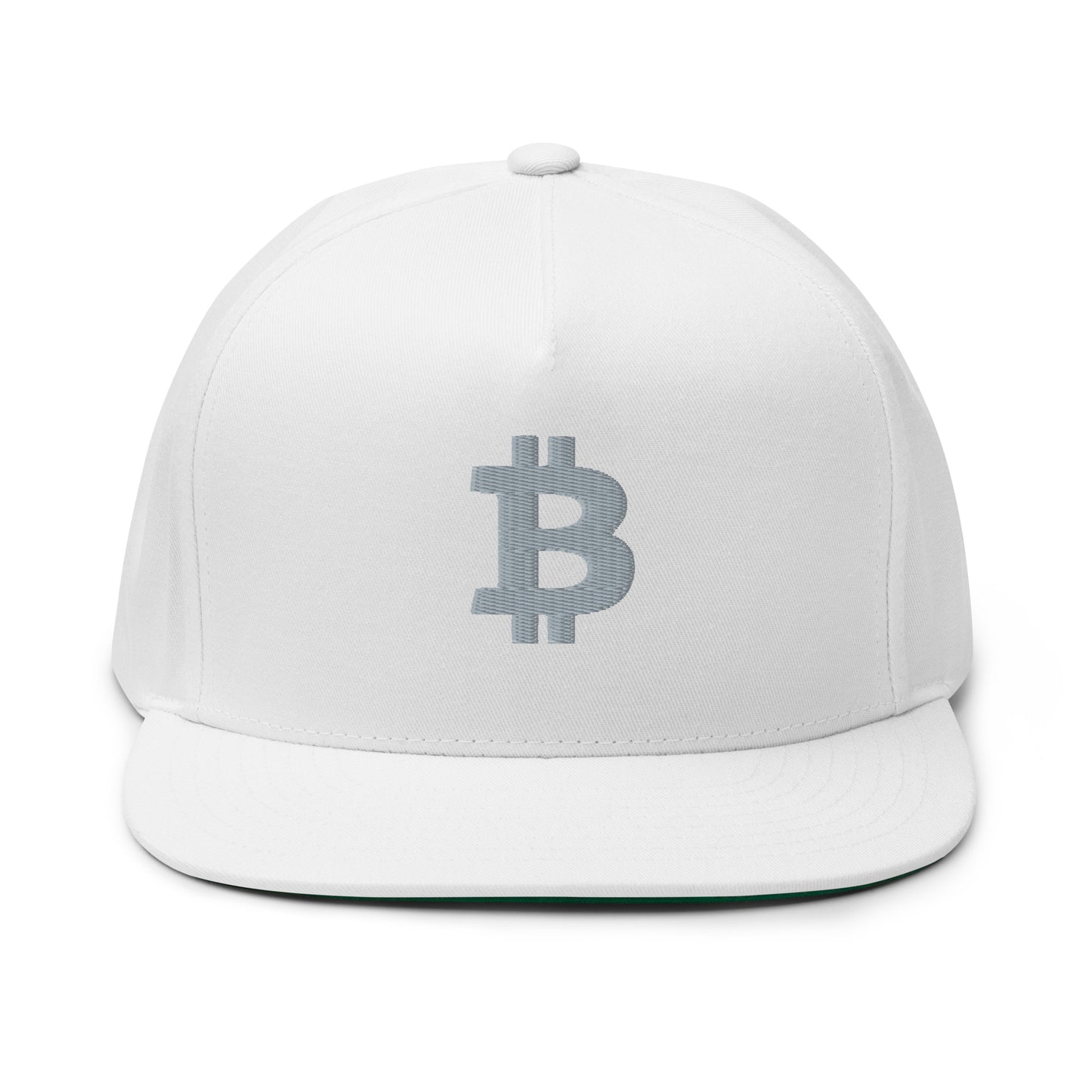 BitcoinDove Front Flat Bill Hat