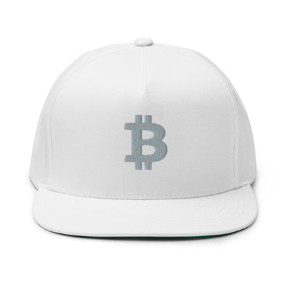 BitcoinDove Front Flat Bill Hat