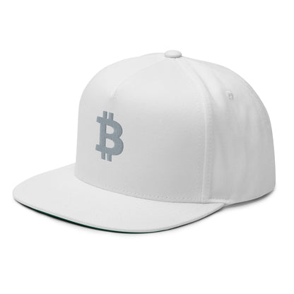 BitcoinDove Front Flat Bill Hat