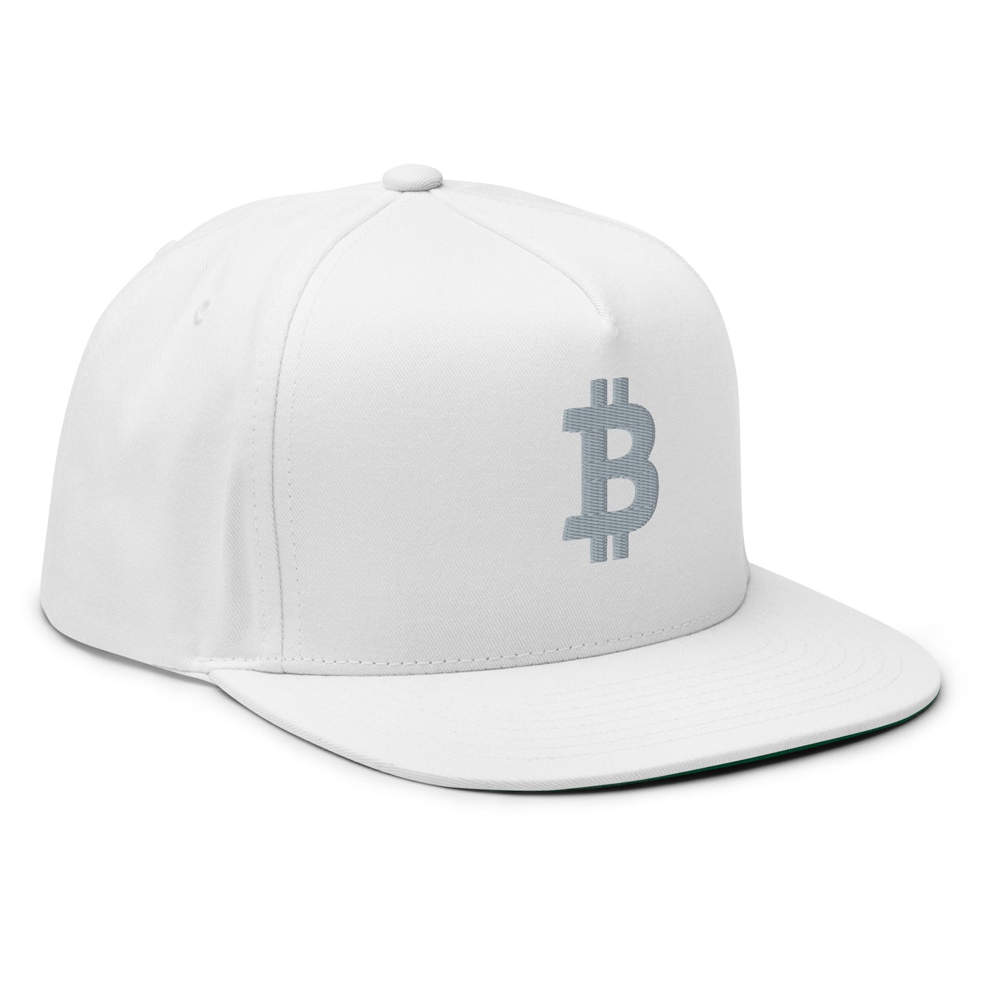 BitcoinDove Front Flat Bill Hat