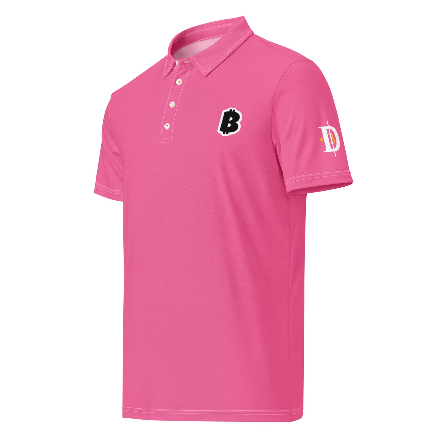 Badman Dark Pink Men’s Slim Polo