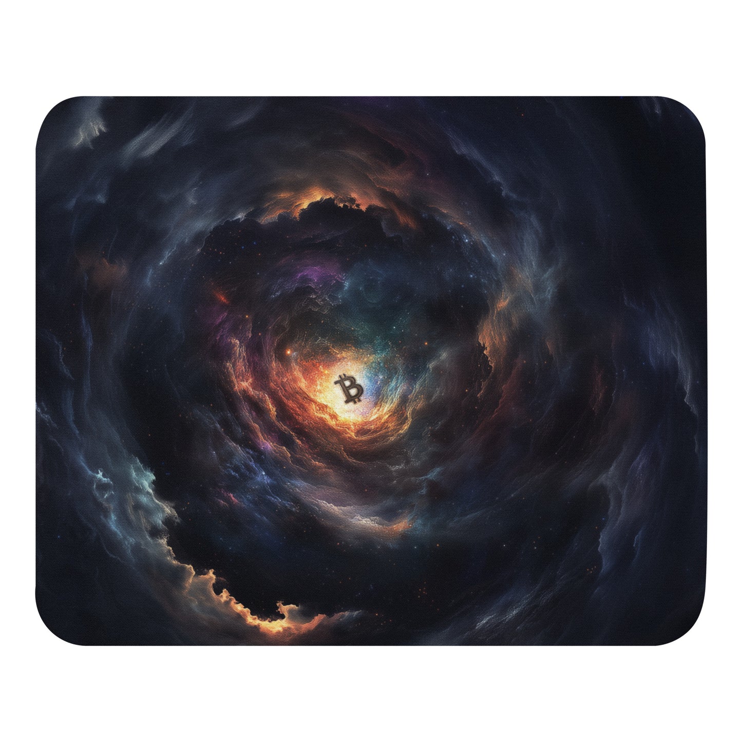 ₿itcoin Galaxy Mouse Pad