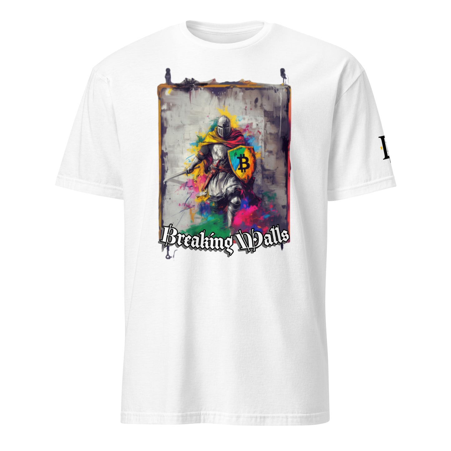 Breaking Walls Warrior White Short T