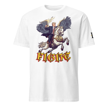 Trump Pegasus White Unisex Short T