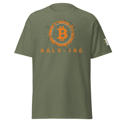 Half Bitcoin Life Unisex T