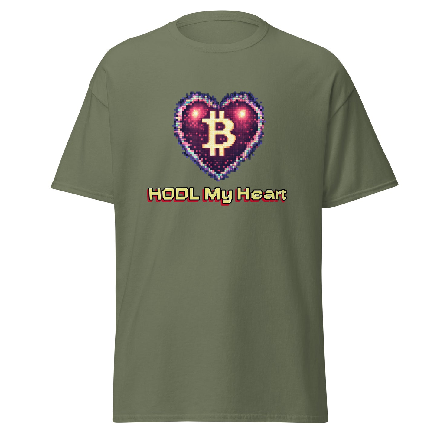 Hodl My Retro Heart Unisex T