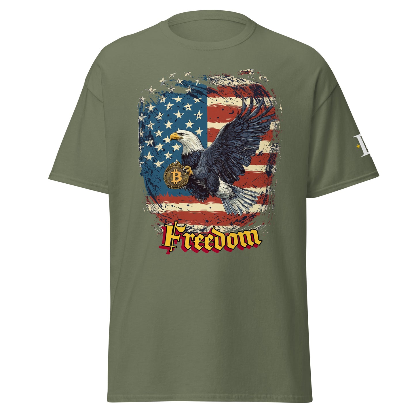 Eagle American Flag T