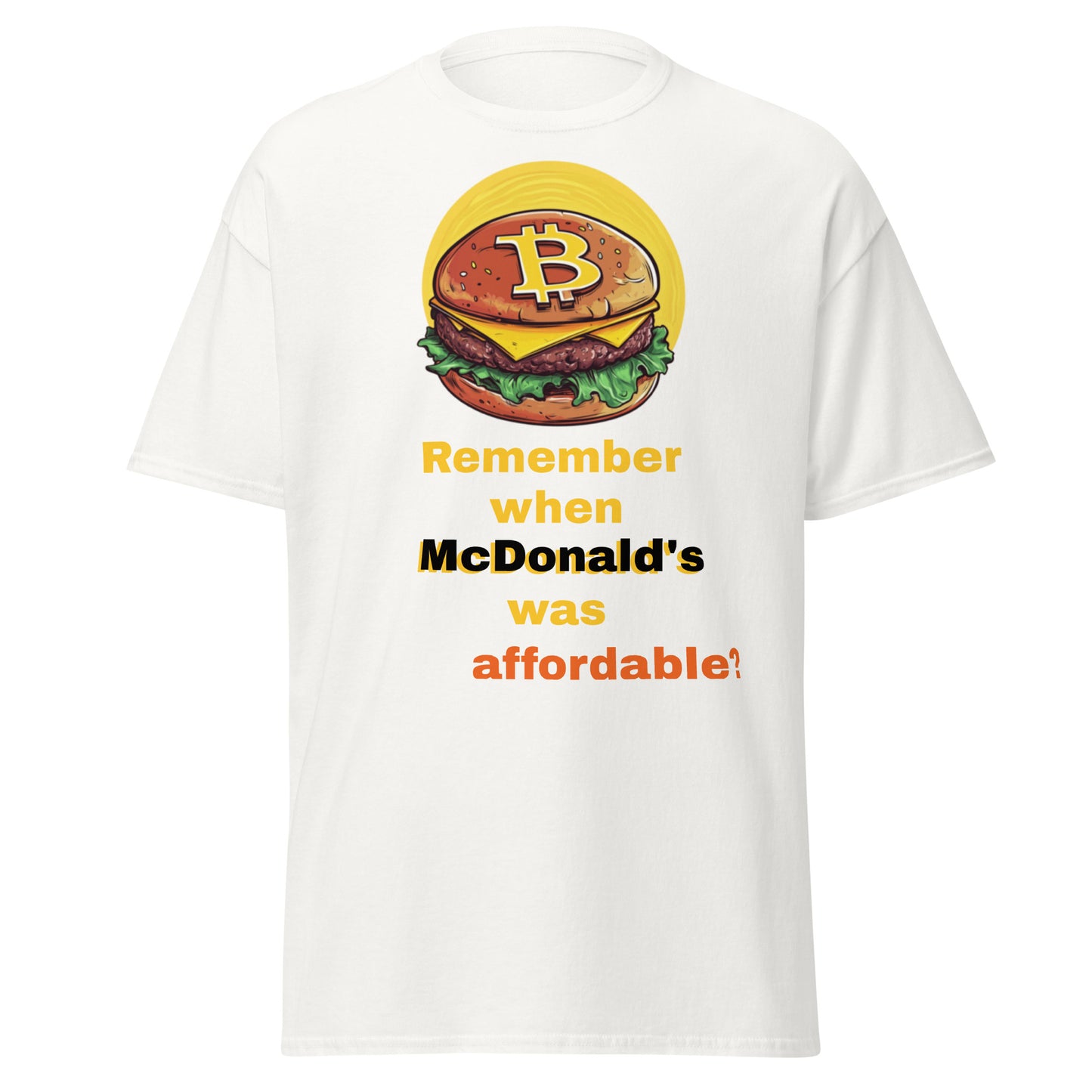 ₿urger Unisex-T