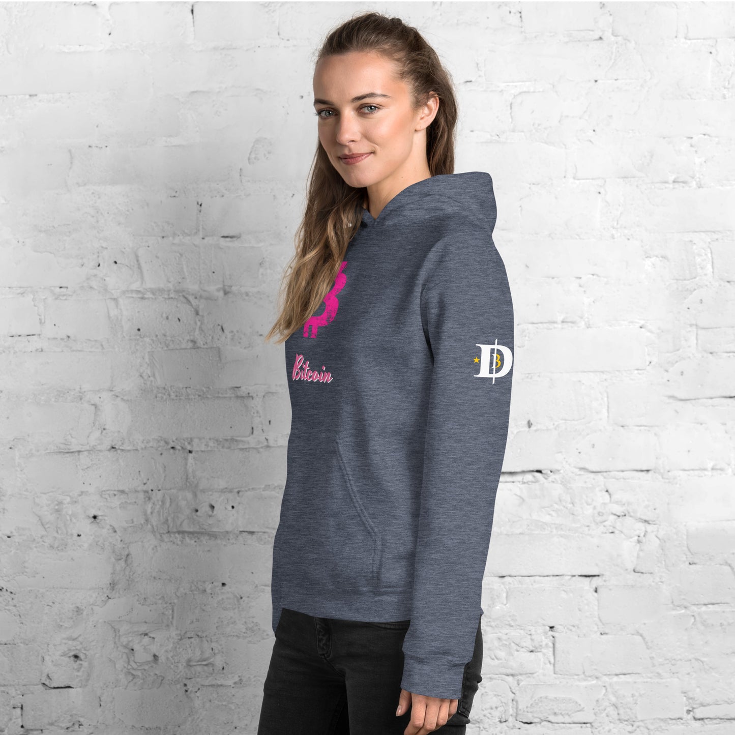 Pink ₿ Bitcoin Hoodie (W)