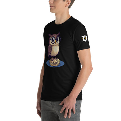 Owl Unisex Dark Short T