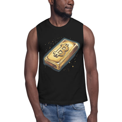 Gold Bar Coin Muscle