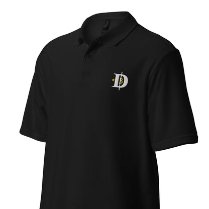 BitcoinDove Dark Unisex Polo