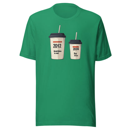 Shrinking Coffee Unisex T