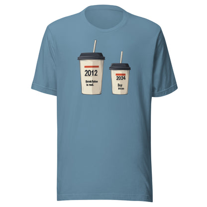 Shrinking Coffee Unisex T