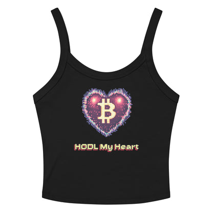 Retro Heart Micro-rib Tank (W)