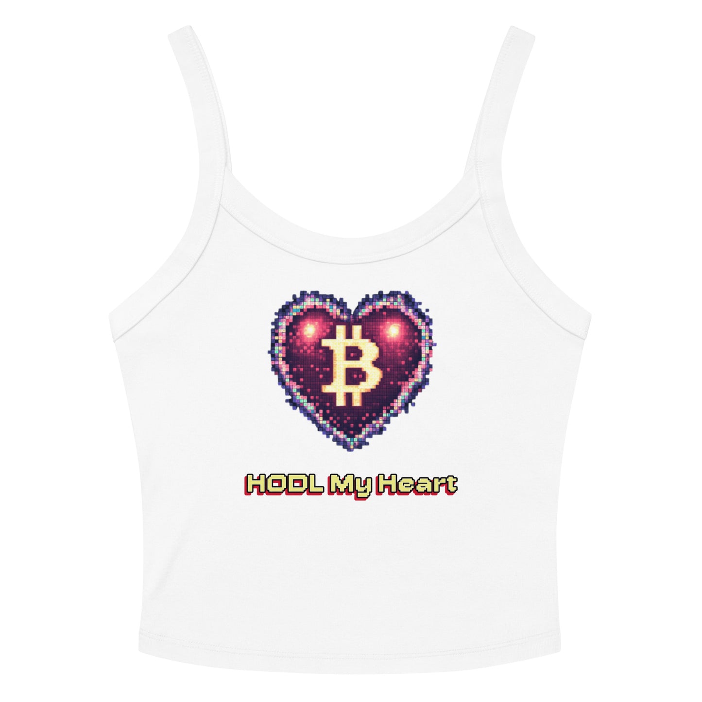 Retro Heart Micro-rib Tank (W)