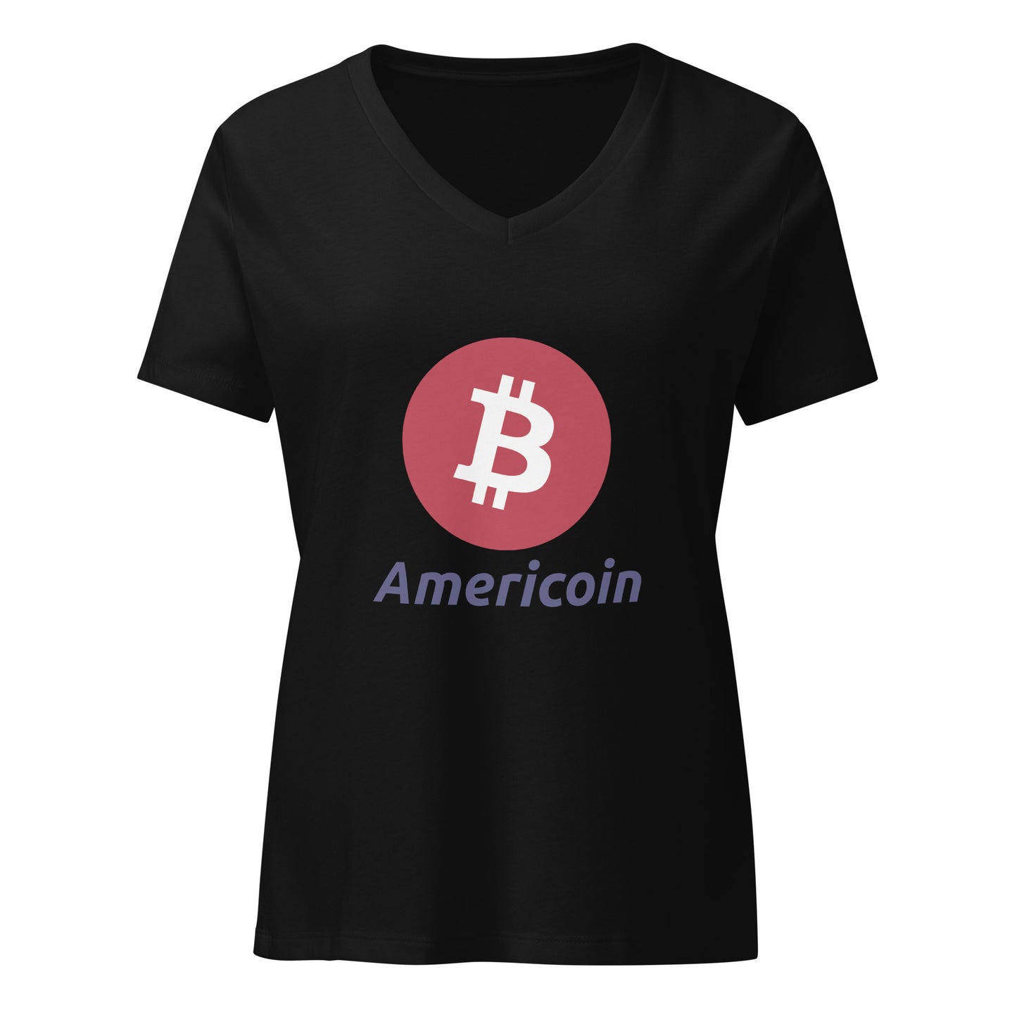 Women’s Relaxed Americoin V-Neck T